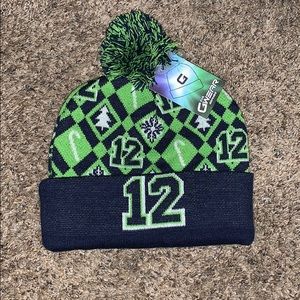 Seahawks beanie